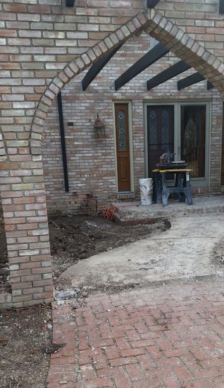 Lees Re Creation Concrete work in Toledo Ohio 43614